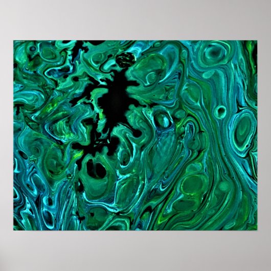 抽象芸術カラー勉強321、 ポスター (正面)