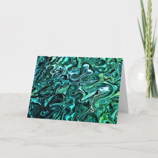 抽象芸術カラー勉強326、カード カード (正面)