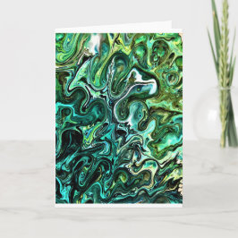 抽象芸術カラー勉強327、カード カード