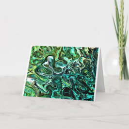 抽象芸術カラー勉強327、カード カード