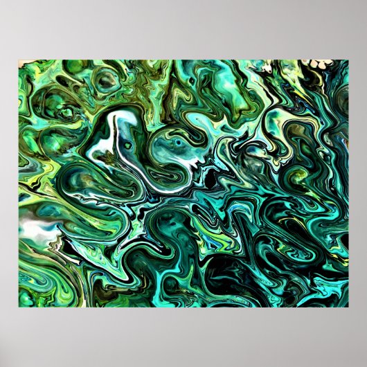 抽象芸術カラー勉強327, ポスター (正面)