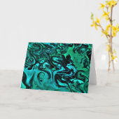 抽象芸術カラー勉強328、カード カード (黄色い花)