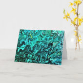 抽象芸術カラー勉強329、カード カード (黄色い花)