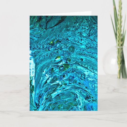 抽象芸術カラー勉強32、カード カード (正面)