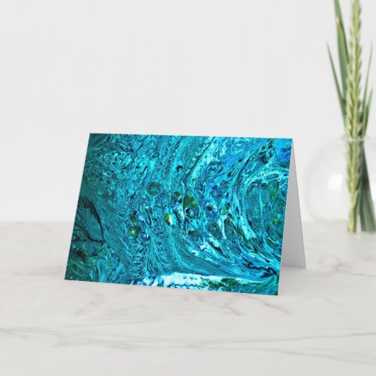 抽象芸術カラー勉強32、カード カード (正面)