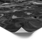 抽象芸術カラー勉強32 /ノワール, ポスター (角)