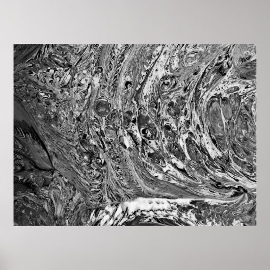 抽象芸術カラー勉強32 /ノワール, ポスター (正面)