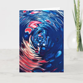 抽象芸術カラー勉強330、カード カード