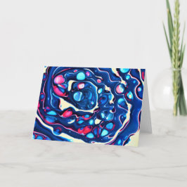 抽象芸術カラー勉強331、カード カード