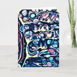 抽象芸術カラー勉強334、カード カード