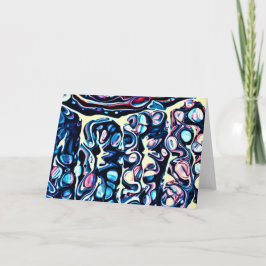 抽象芸術カラー勉強334、カード カード