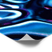 抽象芸術カラー勉強334、 ポスター (角)