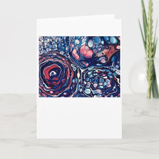 抽象芸術カラー勉強336、カード カード (正面)