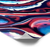 抽象芸術カラー勉強336, ポスター (角)