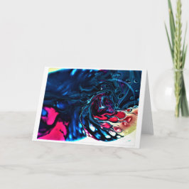 抽象芸術カラー勉強337、カード カード