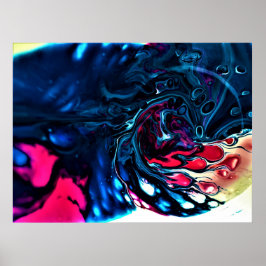 抽象芸術カラー勉強337, ポスター