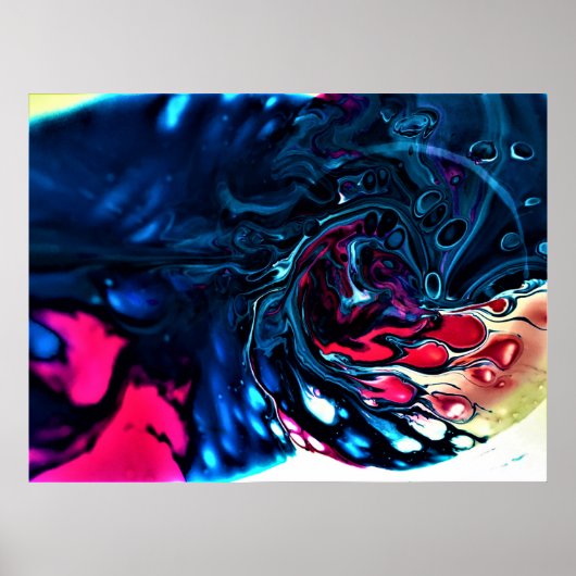 抽象芸術カラー勉強337, ポスター (正面)