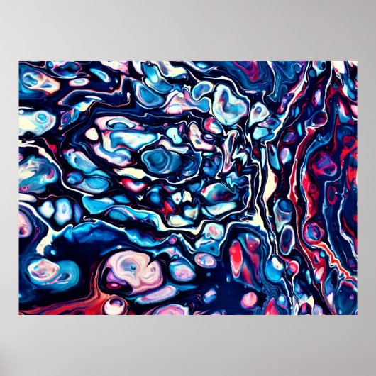 抽象芸術カラー勉強339, ポスター (正面)