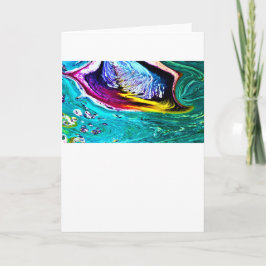 抽象芸術カラー勉強33、カード カード