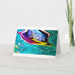 抽象芸術カラー勉強33、カード カード