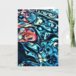 抽象芸術カラー勉強340、カード カード