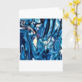 抽象芸術カラー勉強342、カード カード (黄色い花)