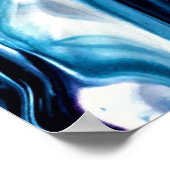 抽象芸術カラー勉強342、 ポスター (角)