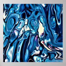 抽象芸術カラー勉強342、 ポスター