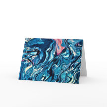 抽象芸術カラー勉強344、カード