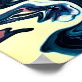 抽象芸術カラー勉強347, ポスター (角)