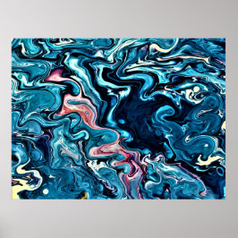 抽象芸術カラー勉強347, ポスター