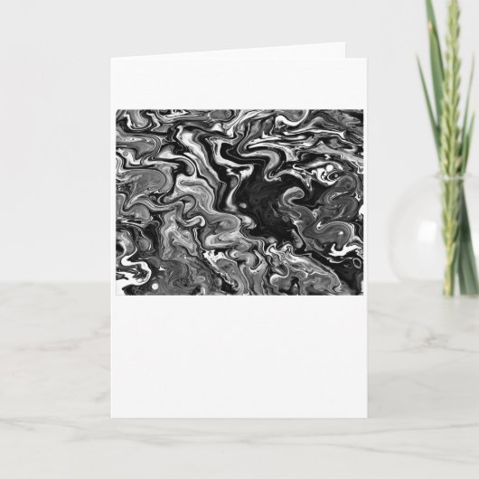 抽象芸術カラー勉強347 / Noir，カード カード (正面)