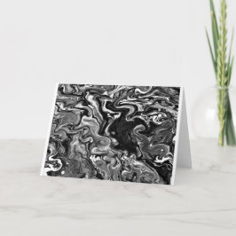 抽象芸術カラー勉強347 / Noir,カード カード