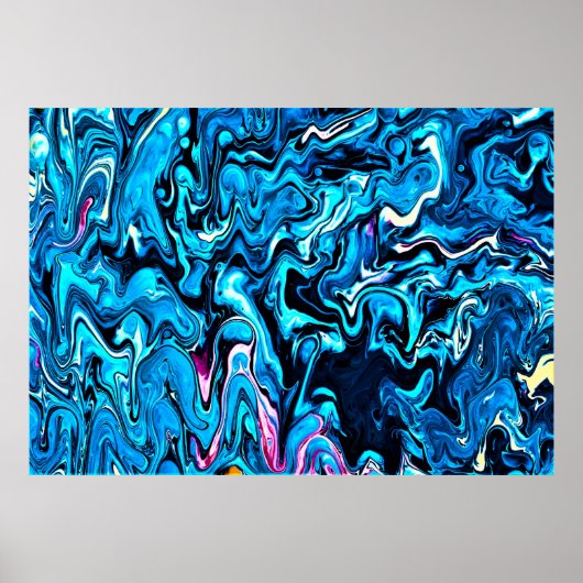 抽象芸術カラー勉強348, ポスター (正面)