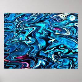 抽象芸術カラー勉強349, ポスター