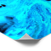 抽象芸術カラー勉強34、 ポスター (角)