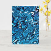 抽象芸術カラー勉強351、カード カード (黄色い花)