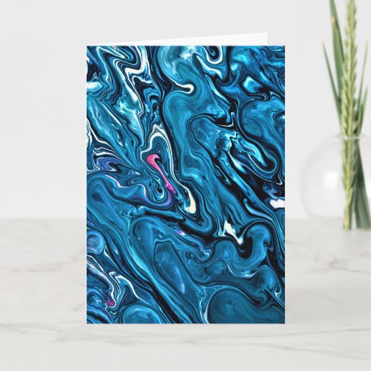 抽象芸術カラー勉強352、カード カード (正面)