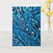 抽象芸術カラー勉強352、カード カード (黄色い花)