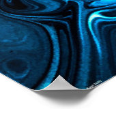 抽象芸術カラー勉強352、 ポスター (角)