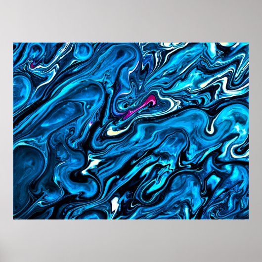 抽象芸術カラー勉強352、 ポスター (正面)