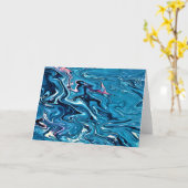 抽象芸術カラー勉強353、カード カード (黄色い花)