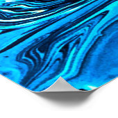 抽象芸術カラー勉強353、 ポスター (角)