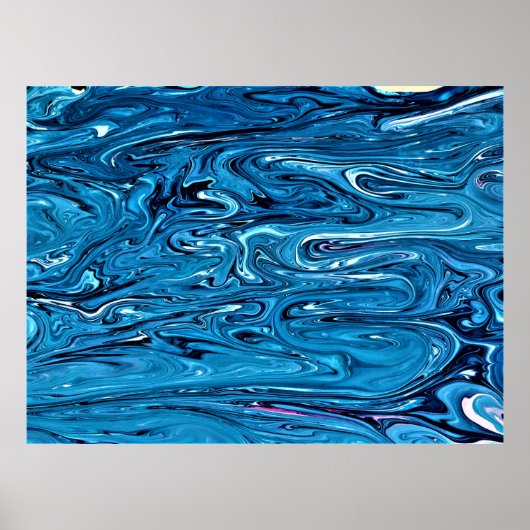 抽象芸術カラー勉強357、 ポスター (正面)