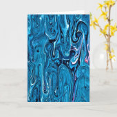 抽象芸術カラー勉強359、カード カード (黄色い花)