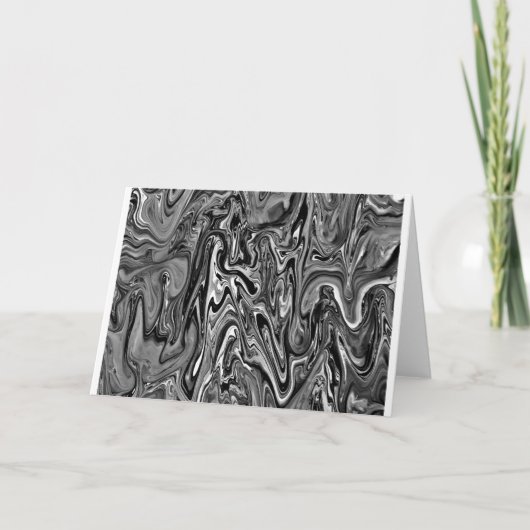 抽象芸術カラー勉強364 / Noir，カード カード (正面)