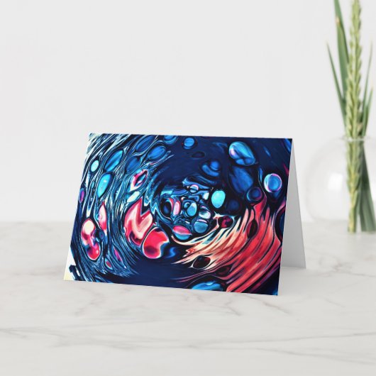 抽象芸術カラー勉強365、カード カード (正面)