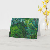 抽象芸術カラー勉強367、カード カード (黄色い花)