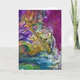 抽象芸術カラー勉強36、カード カード