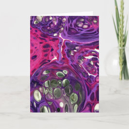 抽象芸術カラー勉強371、カード カード